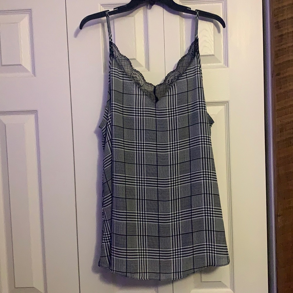 Patterned Dressy Tank Top